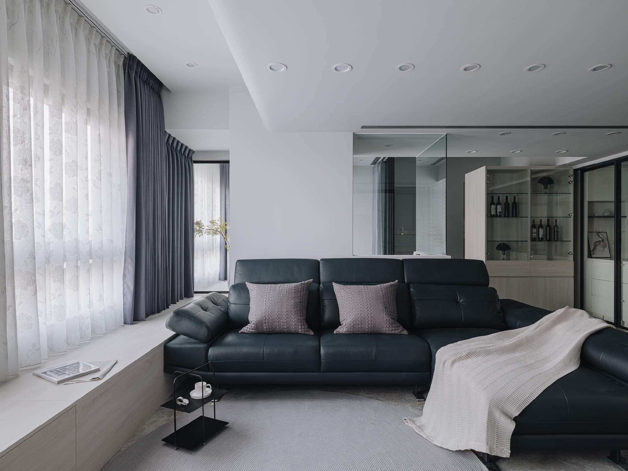 MUSE Design｜珍品灰墨岩｜麒麟室內設計2