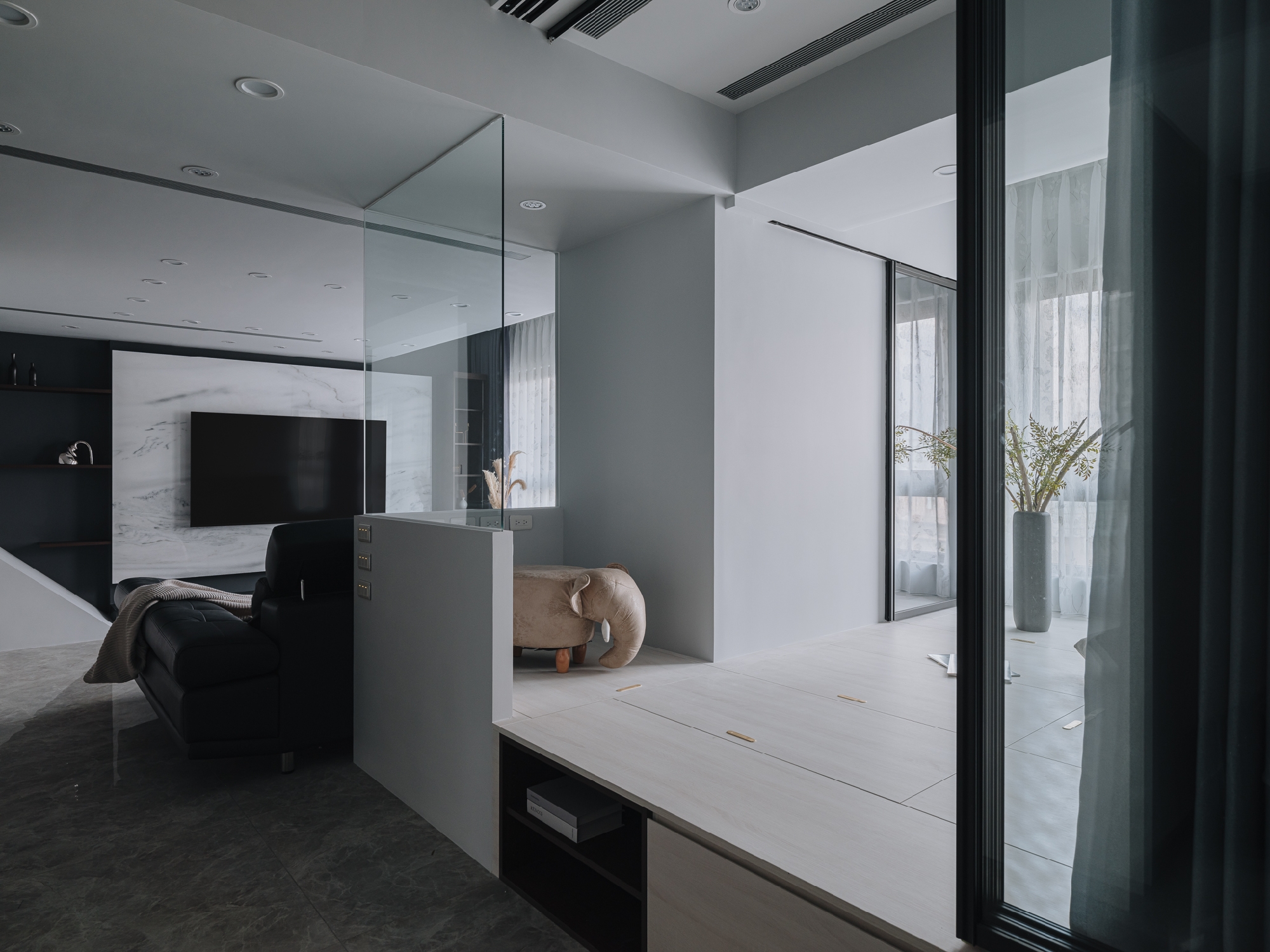 MUSE Design｜珍品灰墨岩｜麒麟室內設計3
