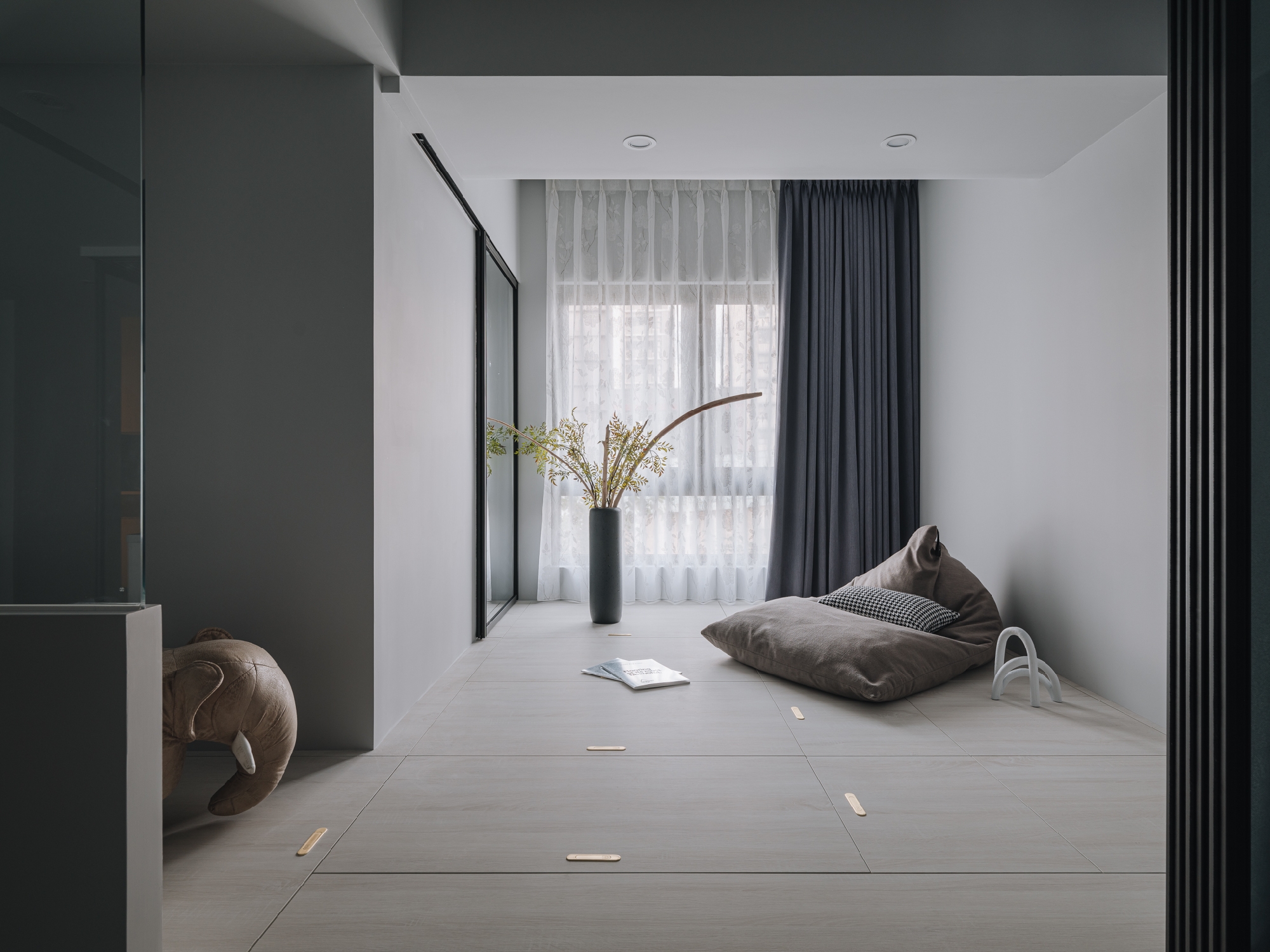 MUSE Design｜珍品灰墨岩｜麒麟室內設計4