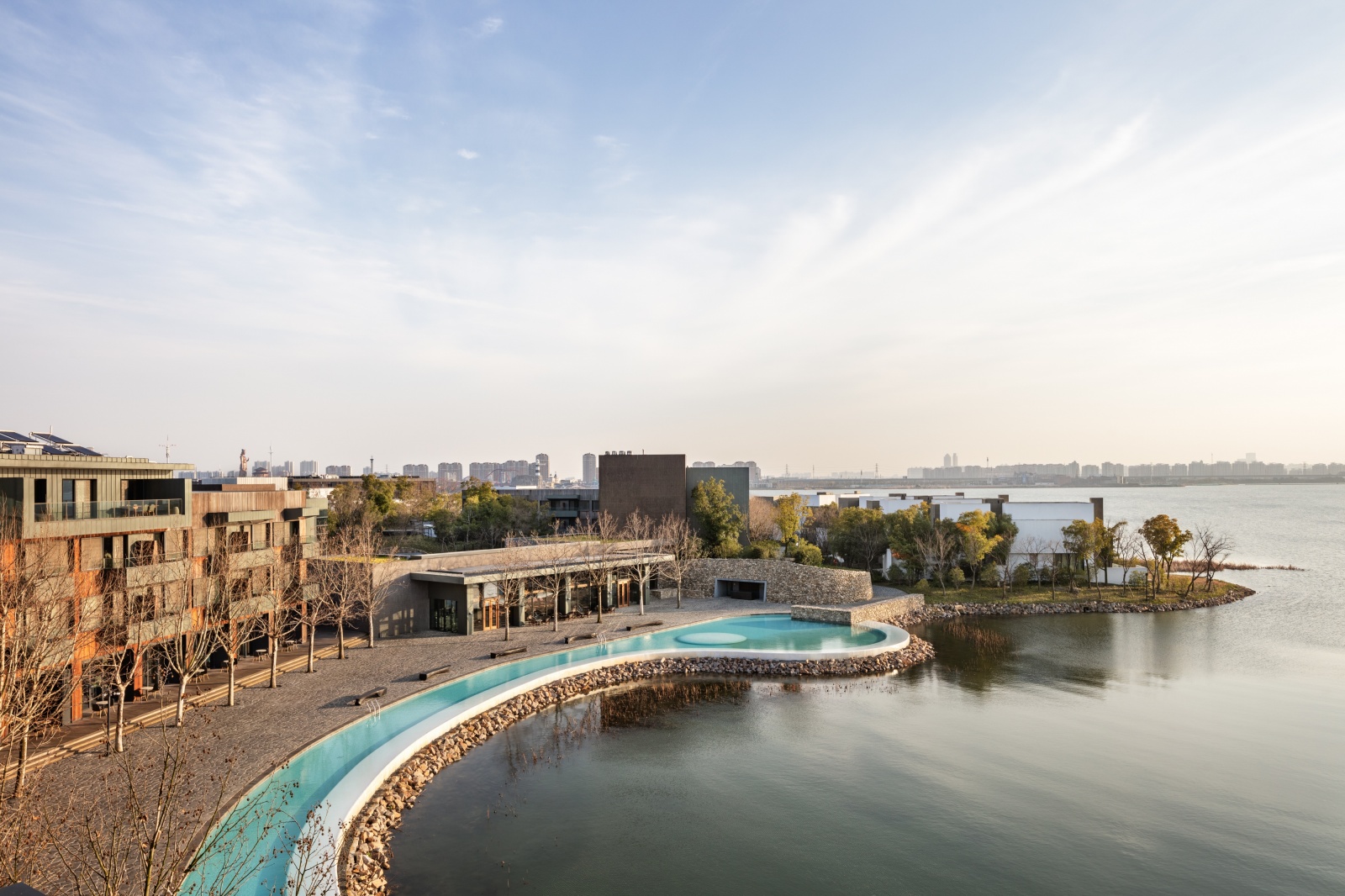 中國蘇州的音昱水中天Sangha Resort-2