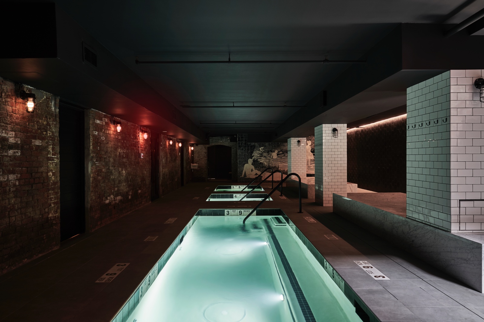 美國當代奇幻風格羅馬浴場 Williamsburg Bathhouse-3