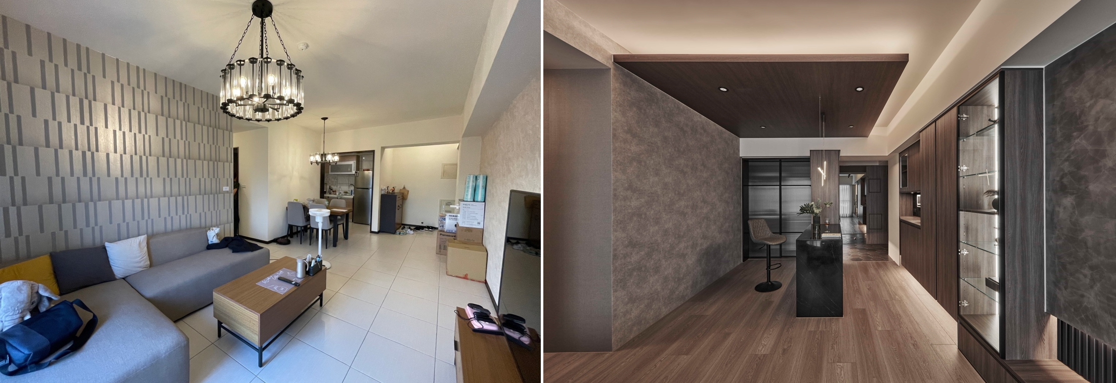 Before After