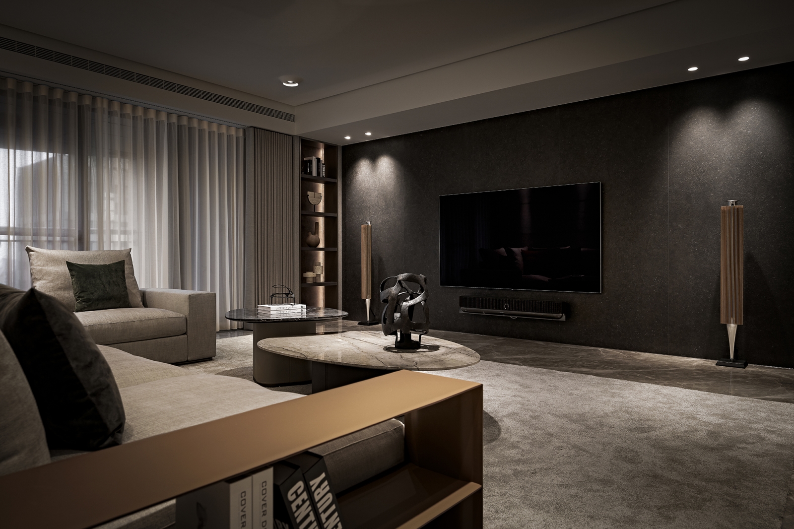 室內設計 ｜ 墨色之詩 ｜ 朱英凱室內設計4