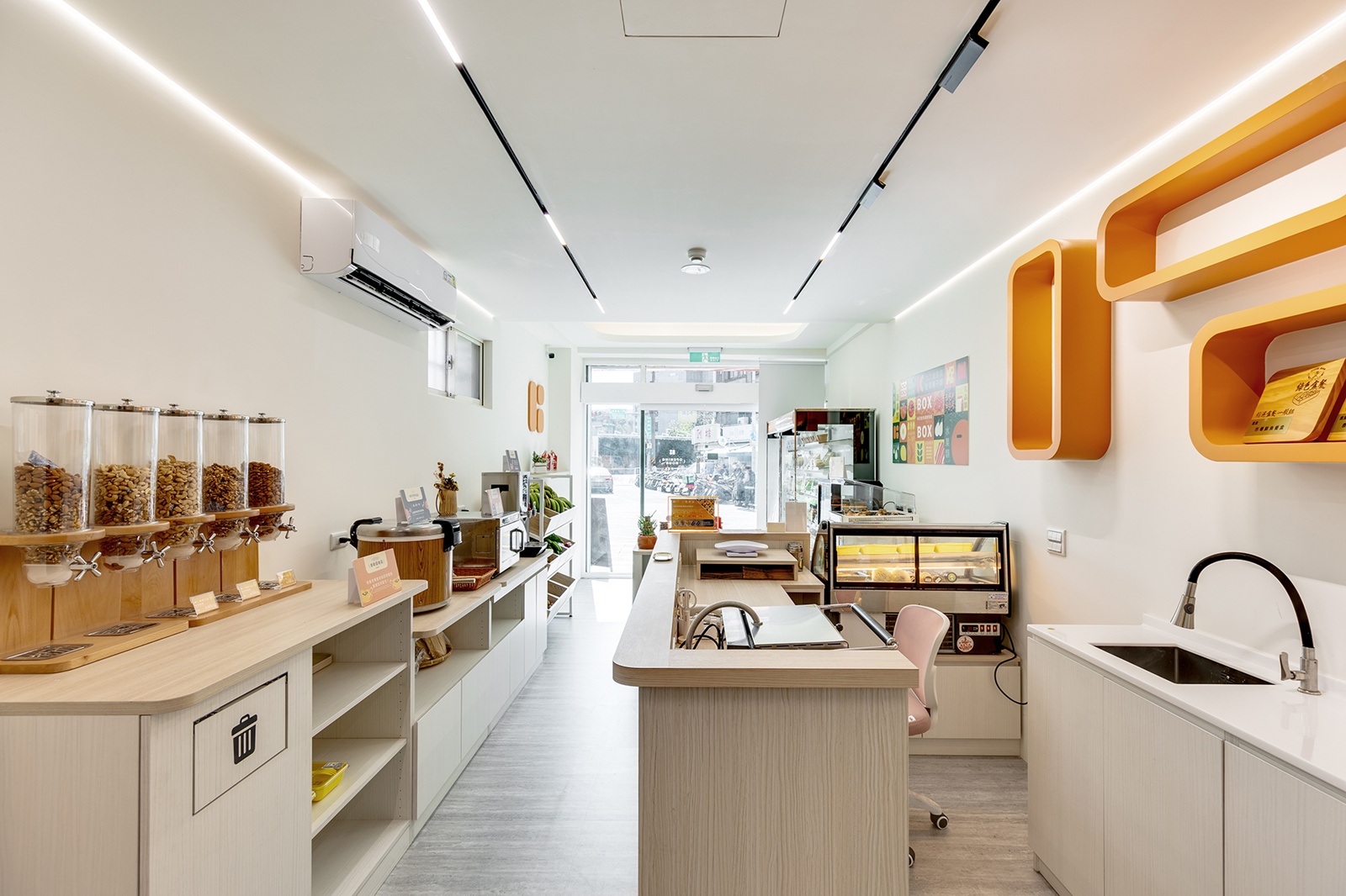 商空設計| 盒盒 | 馭湛建築 DECO TV 室內設計平台5