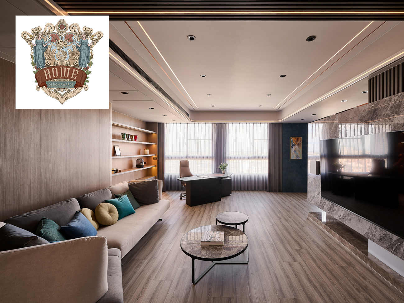 室內設計 ｜ 藍隱序境 ｜ 禾玥空間設計1-1