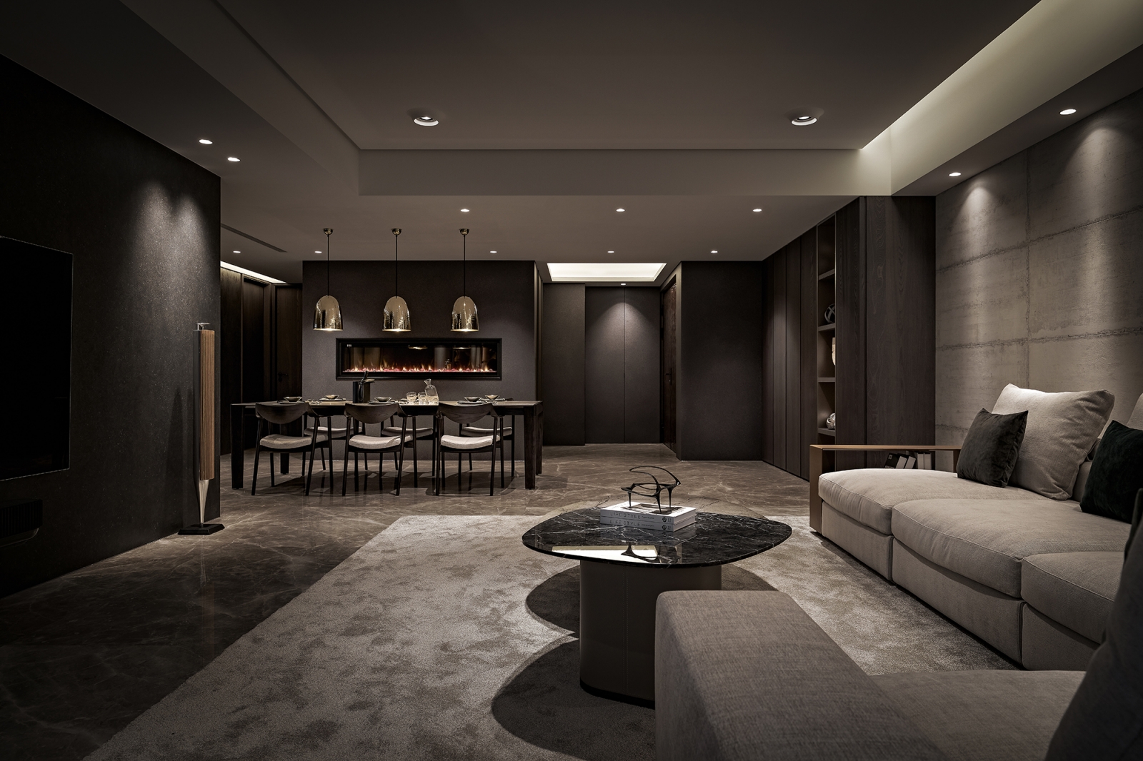 室內設計 ｜ 墨色之詩 ｜ 朱英凱室內設計3