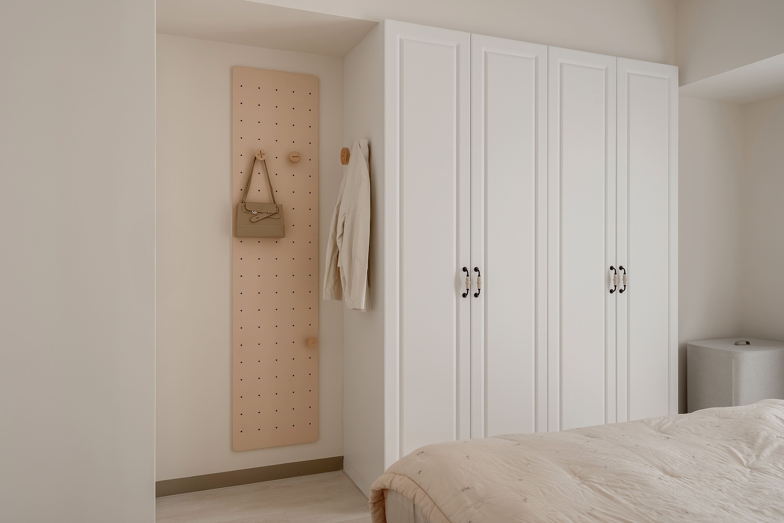 奶油系弧形設計,描繪年輕夫妻19坪的輕暖柔光宅 | 歐德傢俱 DECO TV 室內設計網路平台14