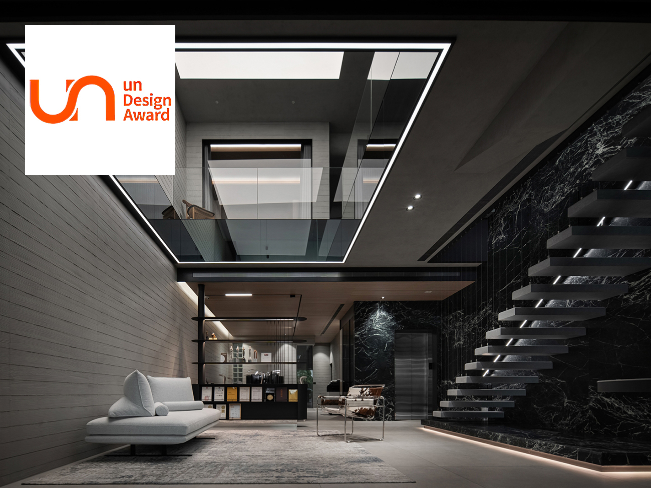 辦公空間 ｜ 蛇紋藝境 ｜ 築沃空間設計1-1