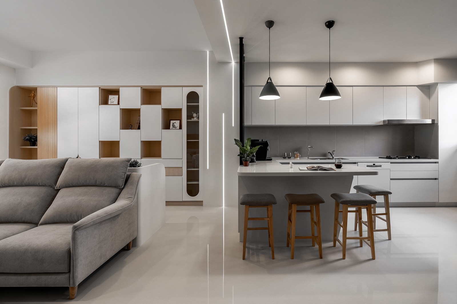 生活方程式的多重解法，60坪透天厝實現工作與生活的完美平衡！ ｜ 歐德傢俱 DECO TV 室內設計網路平台 4