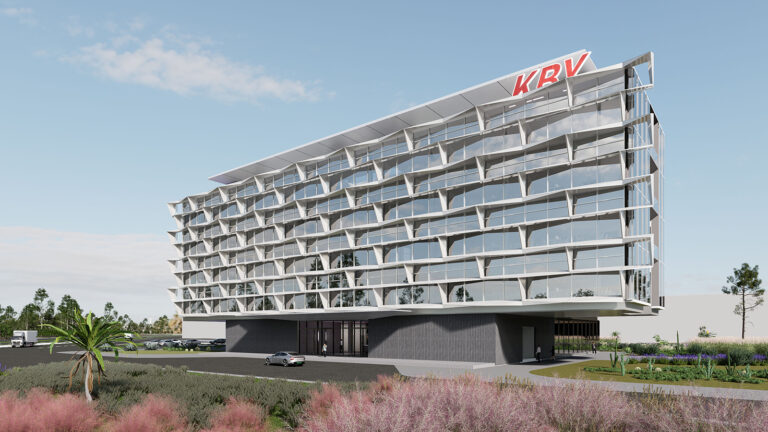 商空設計 ｜ 墨西哥聖路易斯-KBY墨西哥總部大廈 The Wave4-1