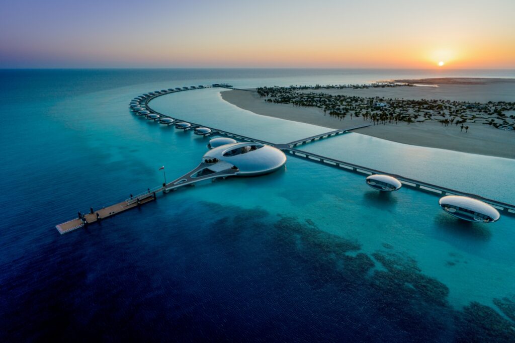 飯店設計 ｜ 沙特紅海-Shebara Resort 水上度假村1