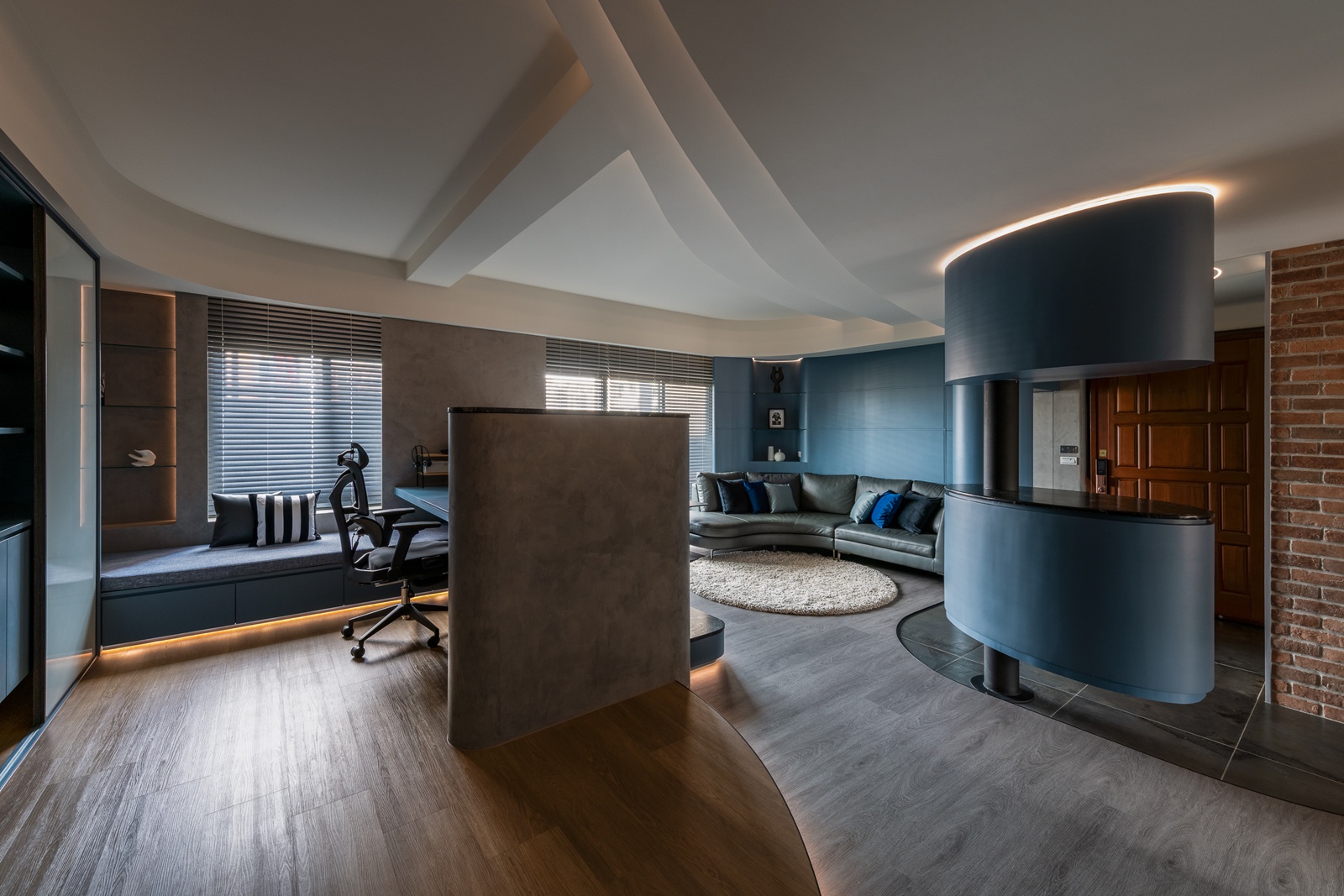 室內裝潢 ｜ 裝潢風格 ｜ 藍綠弦動 ｜ 皇御苑設計4