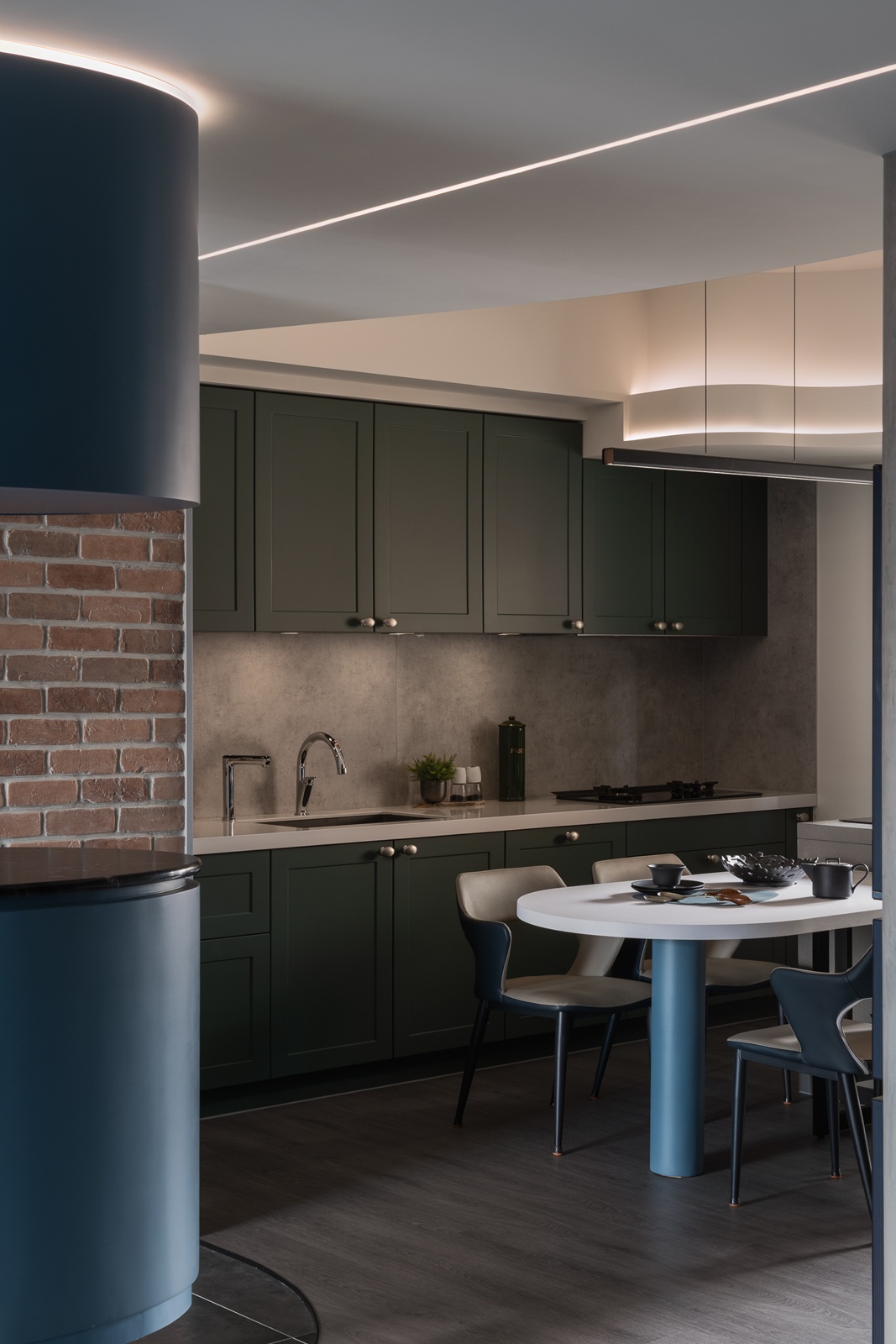 室內裝潢 ｜ 裝潢風格 ｜ 藍綠弦動 ｜ 皇御苑設計5