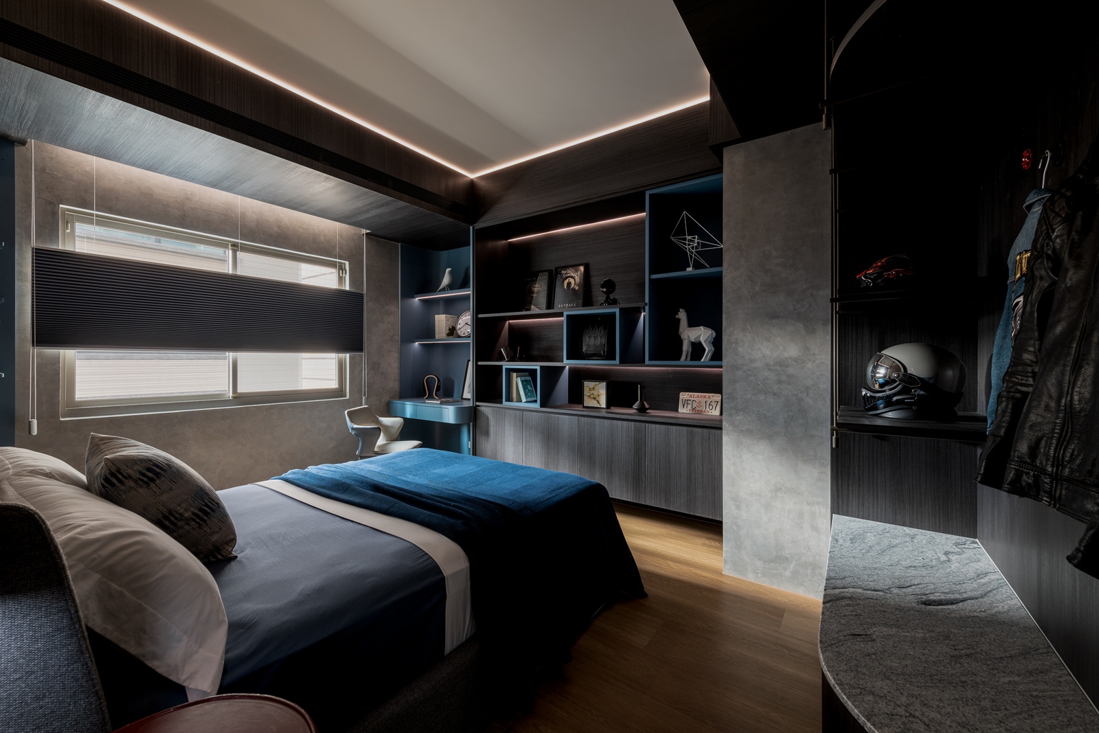 室內裝潢 ｜ 裝潢風格 ｜ 藍綠弦動 ｜ 皇御苑設計9