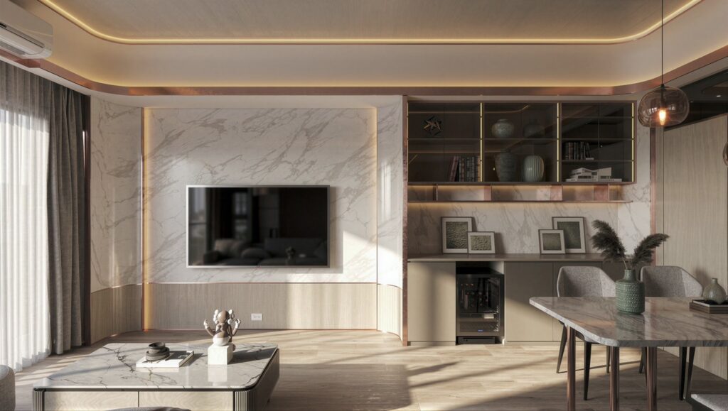 新莊越世紀 現代輕奢風